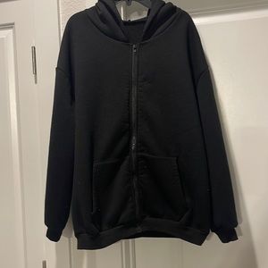 SHEIN Women’s Oversize Sweatshirt Jacket Hoodie